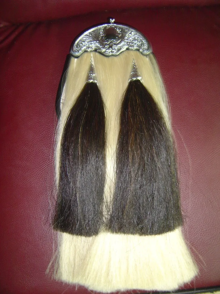 
Long Sporran, Original Real Horse Hair 