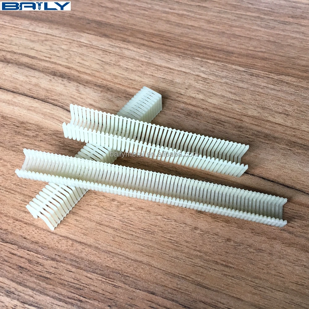 BAILY supply 81P 82P 83P 1/2 crown width plastic staples for pa1314 staples gun