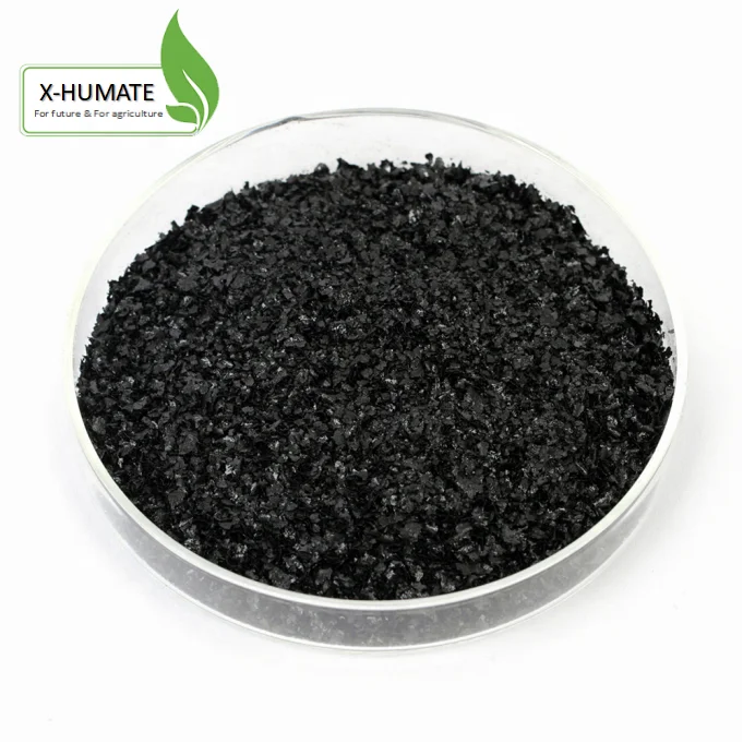 Humic Manufacturer Organic Humic Acid 95% Potassium Humate Crystal
