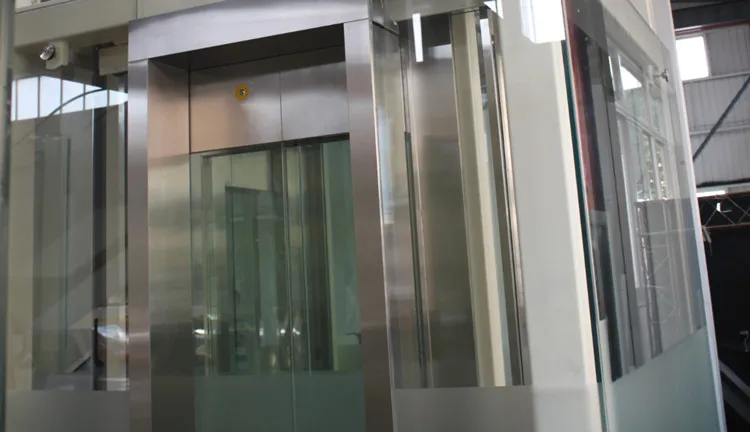 MRL Safe and Stable Price Cheap Glass Home Elevator