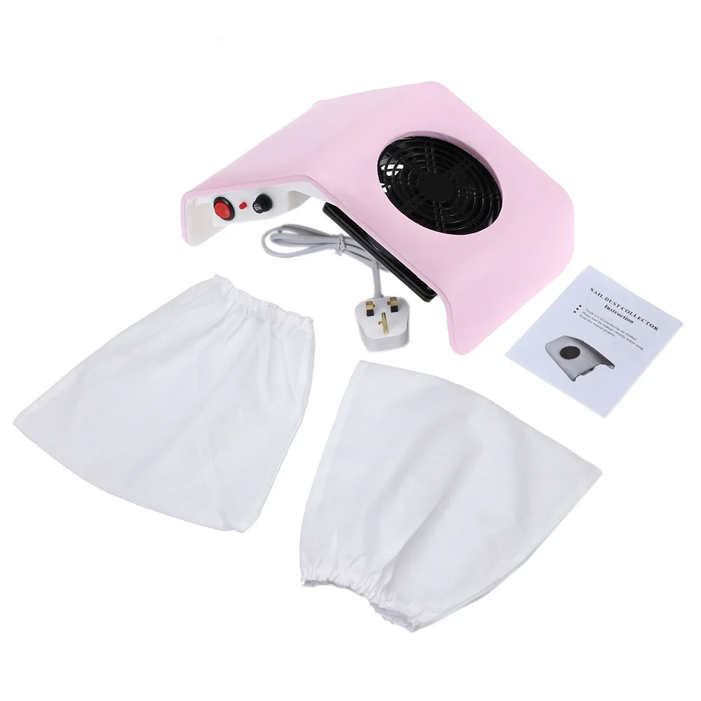 Electric Suction Nail Dust Collector for Nail Drill Nail Art File Beauty