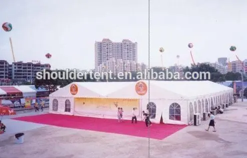 
 Сильный ветрозащитный руководство accembly стальная рама уезда военные палатки  