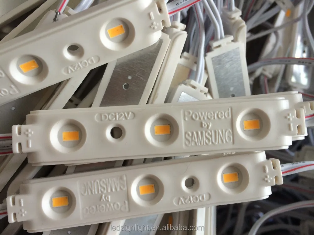 
cul approved led lights for lightbox signs,1.2w 12v 120LM 3 led per module ip65 