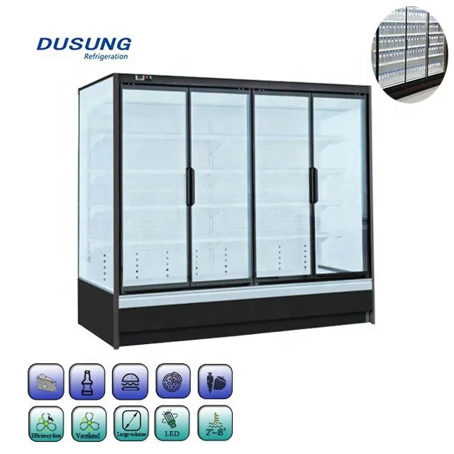 Энергосберегающий Инвертор Компрессор вертикальный дисплей холодильник