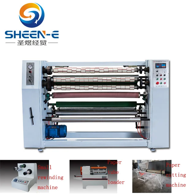 
SY1300 manufacturer offer opp plastic cutter / scotch tape making machine / adhesive tape slitting machine 