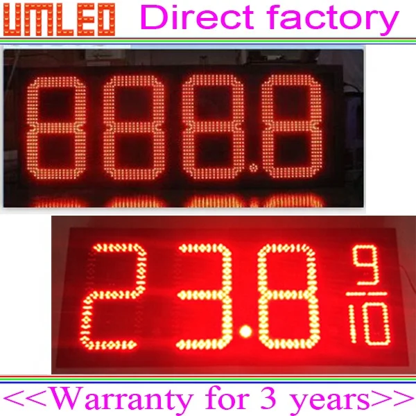 Led Digital Gas Station Led Price Sign