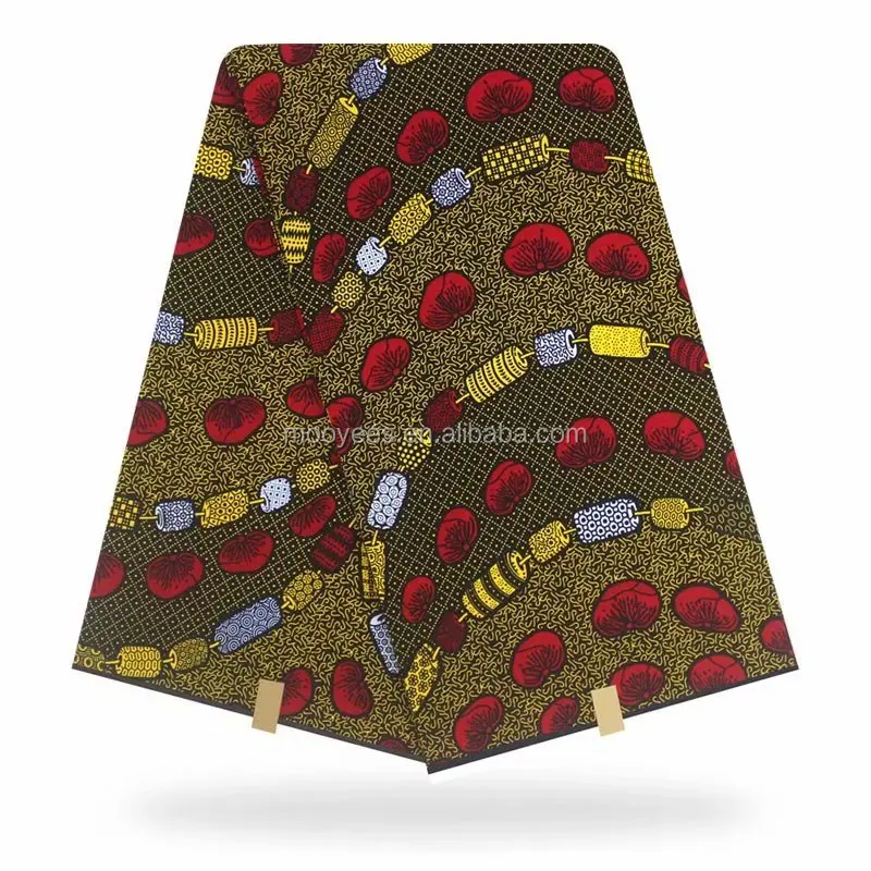 wholesale nigeria vintage style high quality  african  dashiki  wax prints fabric 6 yards