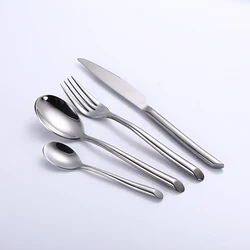 china housewares cutlery set customized with logo spoons forks knives stainless steel cutlery set high quality flatware set