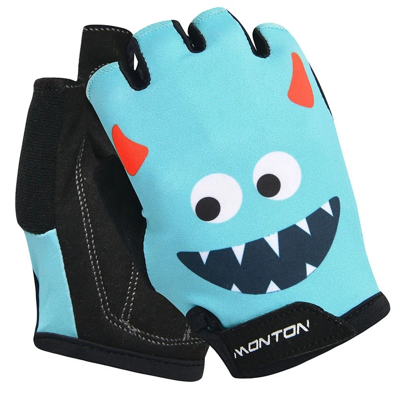 Bicycle Cycling Sports Custom Half Fingers Kid Bike Gloves