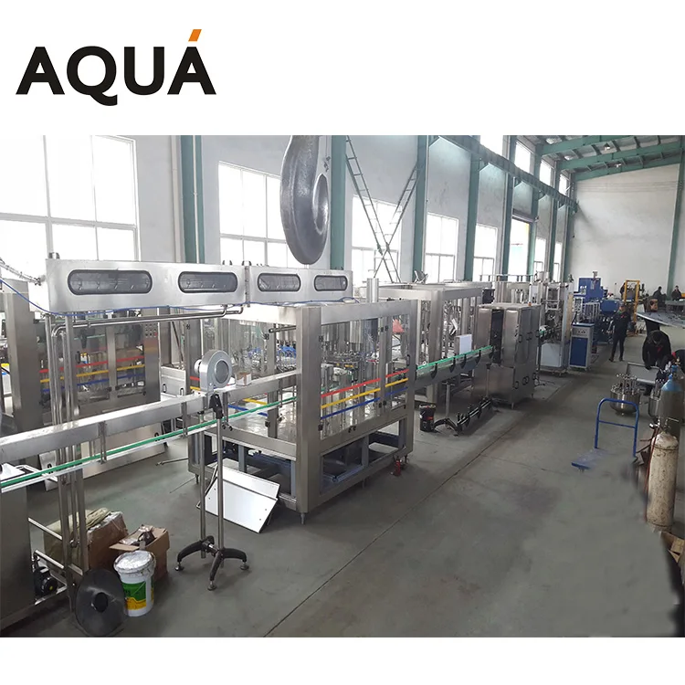 Aqua Machinery Complete mineral water processing factory filtered bottle water factory / distilled water plant for lab