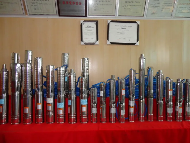 
24 volt dc solar powered submersible water pump 