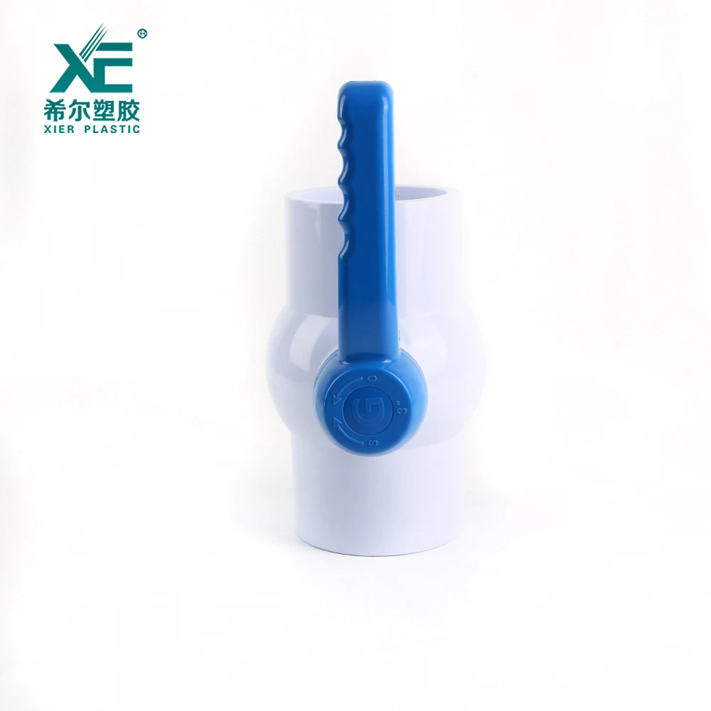 China manufacturer good price plastic pvc compact water ball valve
