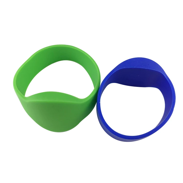 Custom Active Adjustable RFID Silicone Wristband with RFID Chip