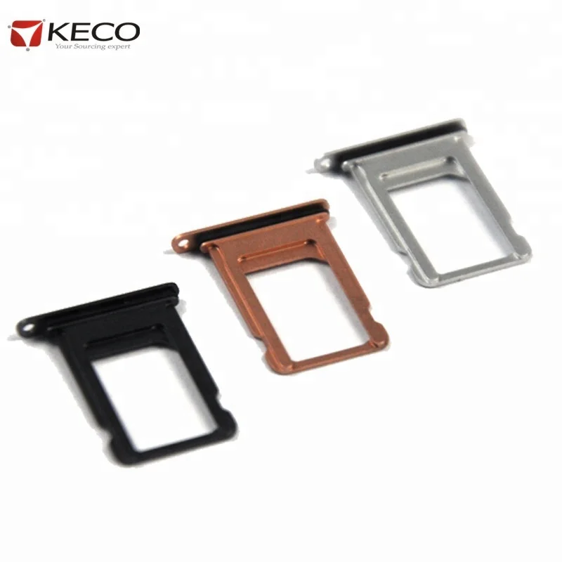 Wholesale For iPhone X SIM Card Tray Holder, Original new SIM Card Slot Holder Replacement For iPhone X