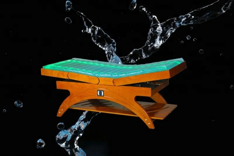 Sauna Spa Vip Culb Thai Massage Bed, Middle East Style LED Warm Water Massage Electric Bed