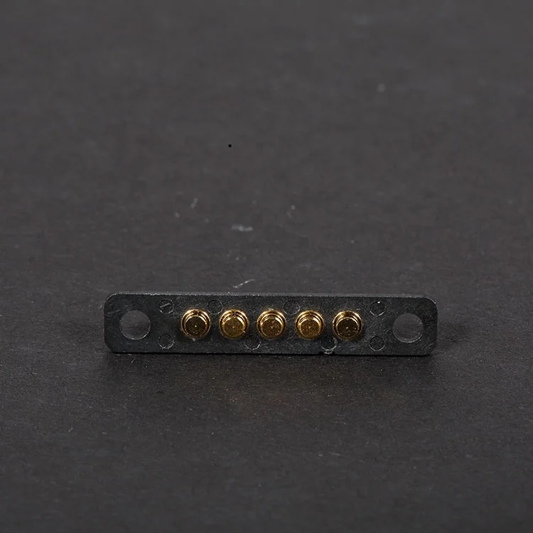 1x4 1x6p 6.0mm spring loaded pogo pin connector