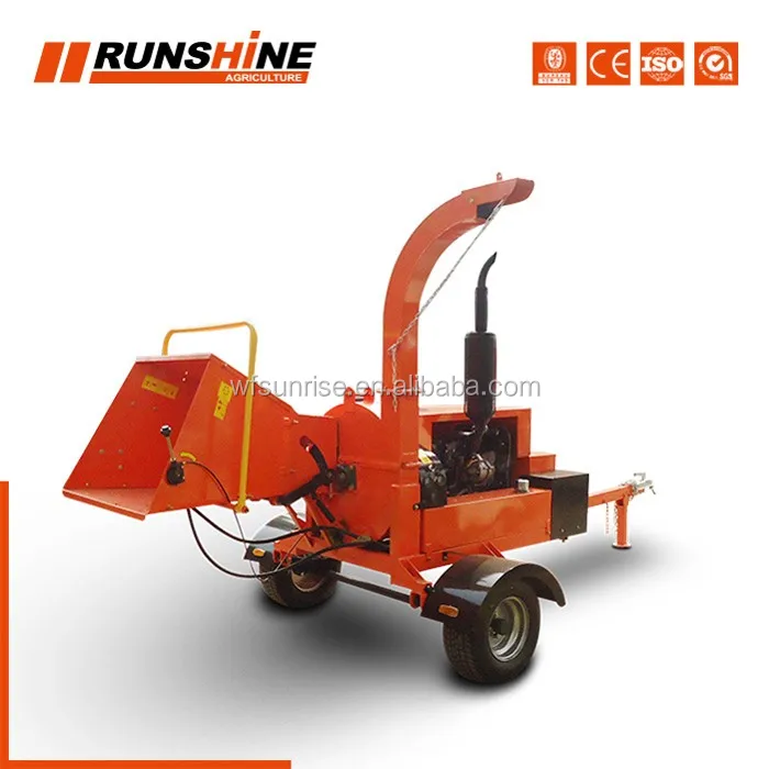 Top Chinese Factory Firewood Machine Industrial Shredder Chipper Mulcher