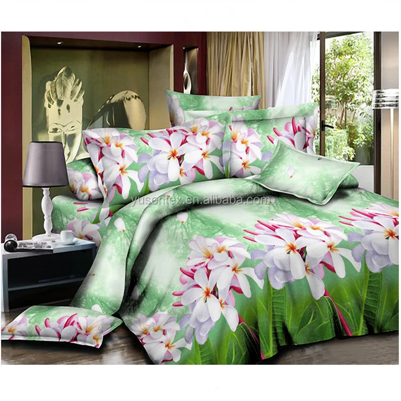 100% polyester twill micro peach african cloth material bed sheet fabric