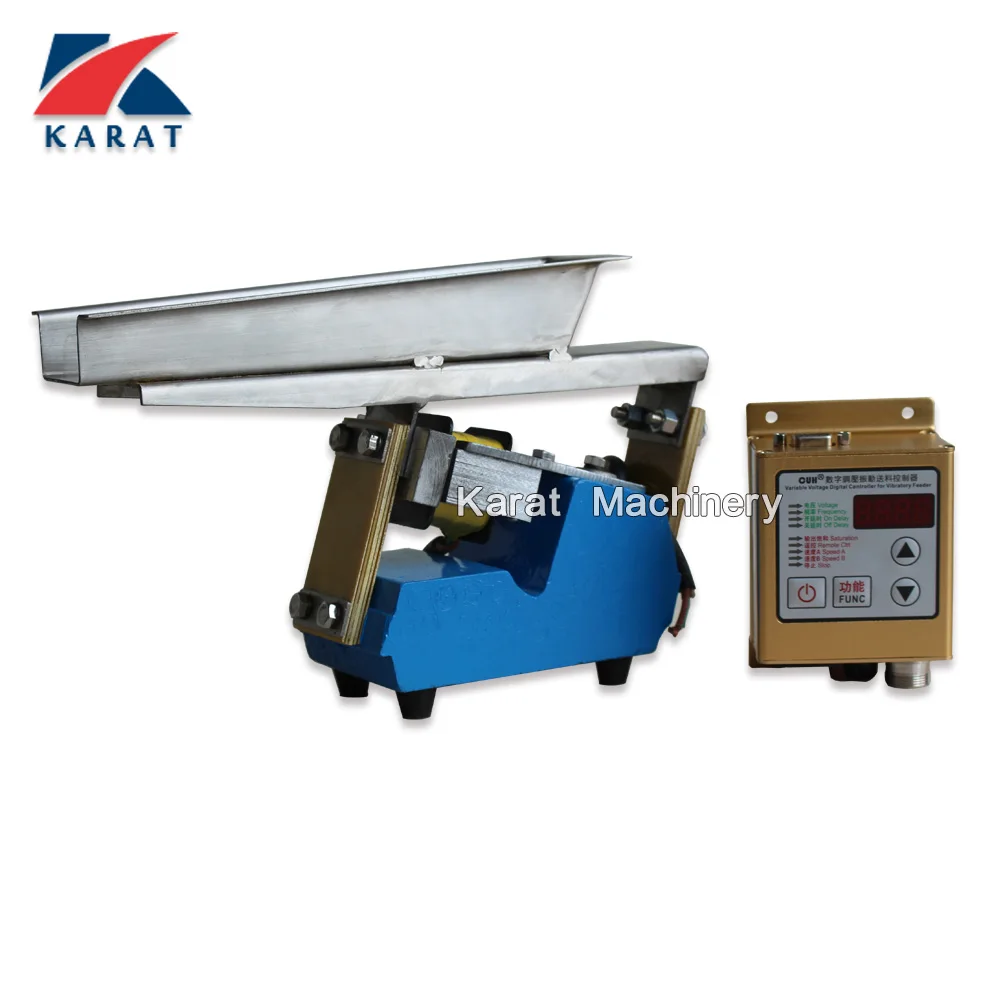 
Stainless steel food industry small electromagnetic vibrating feeder 