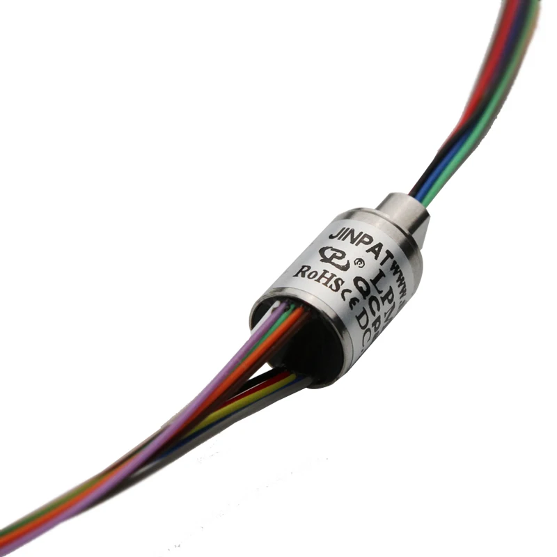 capsule slip ring Flange and Gold-gold Contact,for High-precion Instruments mini slip ring