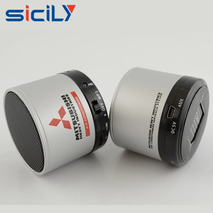 Cheap Metal Mini Portable Speaker Wireless For Mobile Phone,Handfree MP3 Wireless Speaker With FM Radio