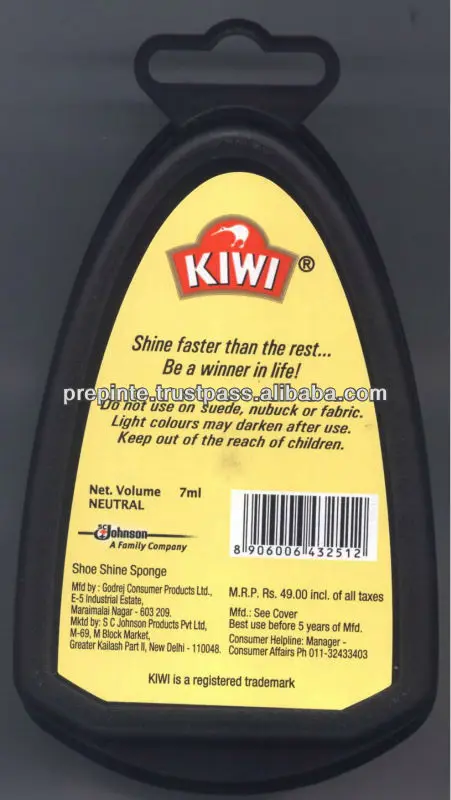 
KIWI LIQUID SHOE POLISH 