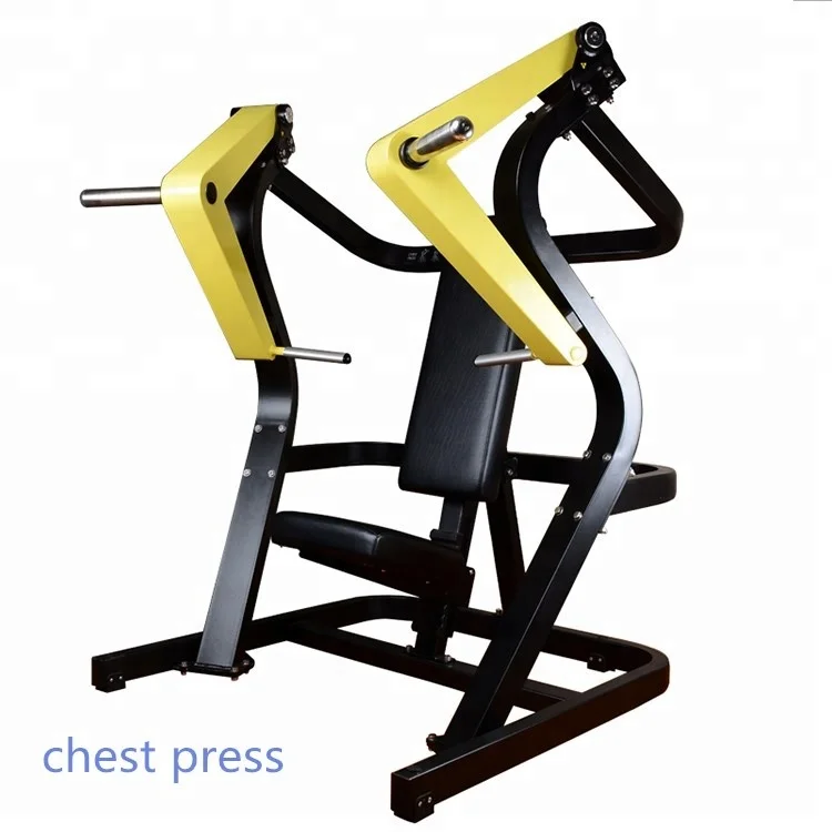 Commercial gym fitness  plate loaded seated chest press/chest press machine