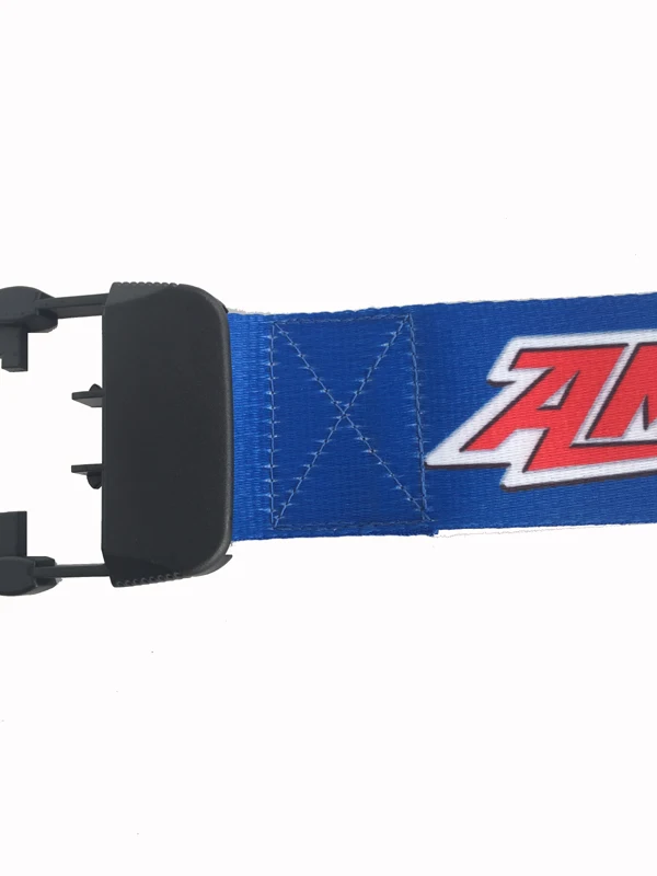 Prime Quality Promotional Customized Logo Adjustable Travel Luggage Strap with TSA Lock