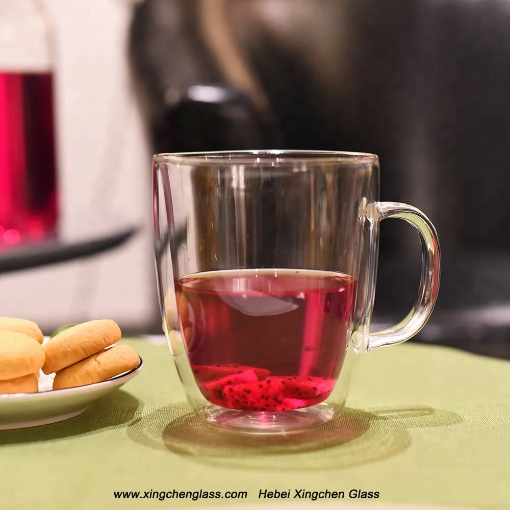 Double Wall Tea Wine Coffee Glass Mug ,coffee Double Wall Glass Cup