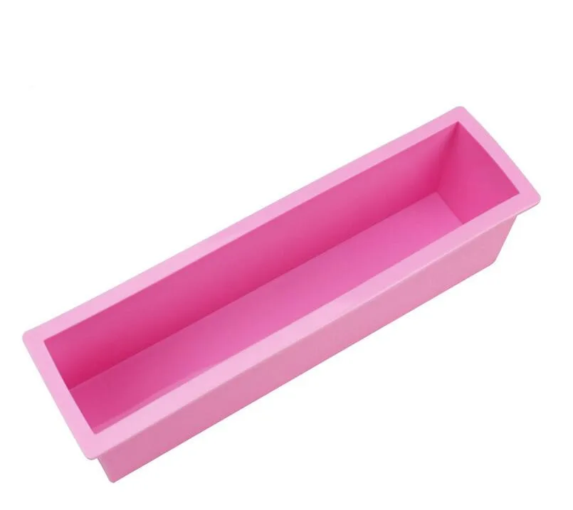 1200ml Silicone Soap Mold 3D Rectangular Cake Bread Loaf Chocolate Mold Soap Making Tools