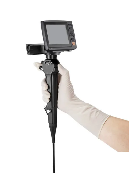 Portable flexible video endoscope compare bronchoscope