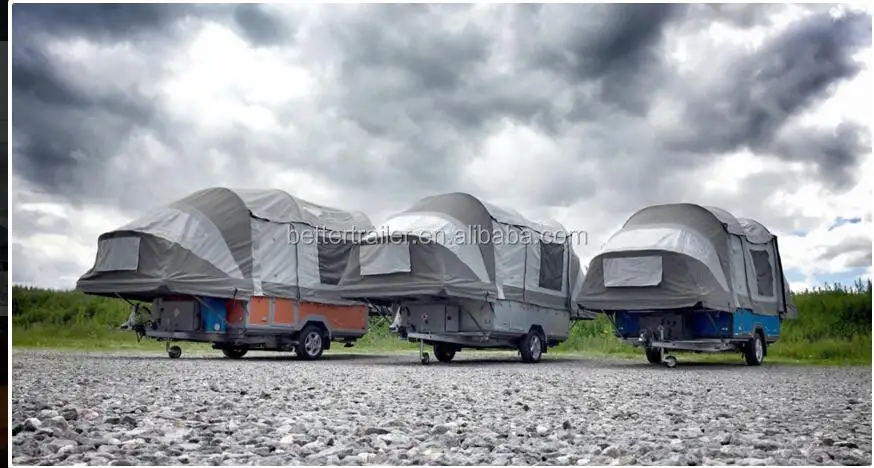 England outdoor luxury tour  double fold caravan trailer