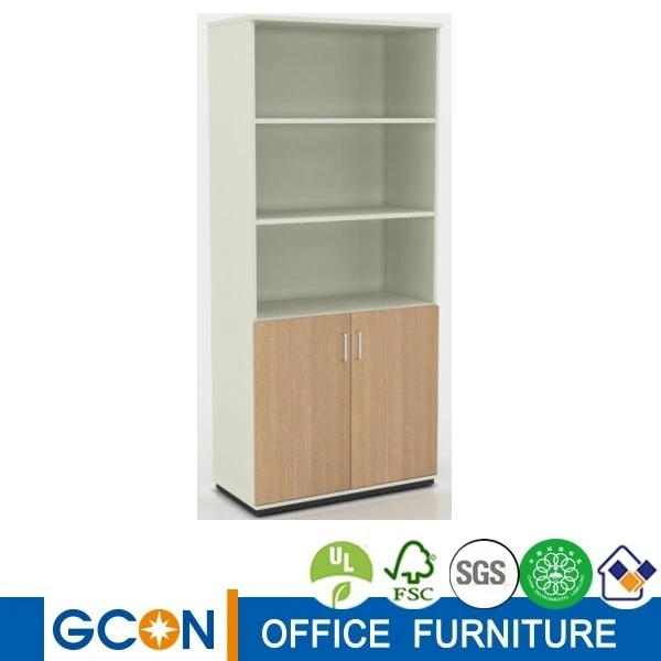 tall wood office cabinet and book, document shelf