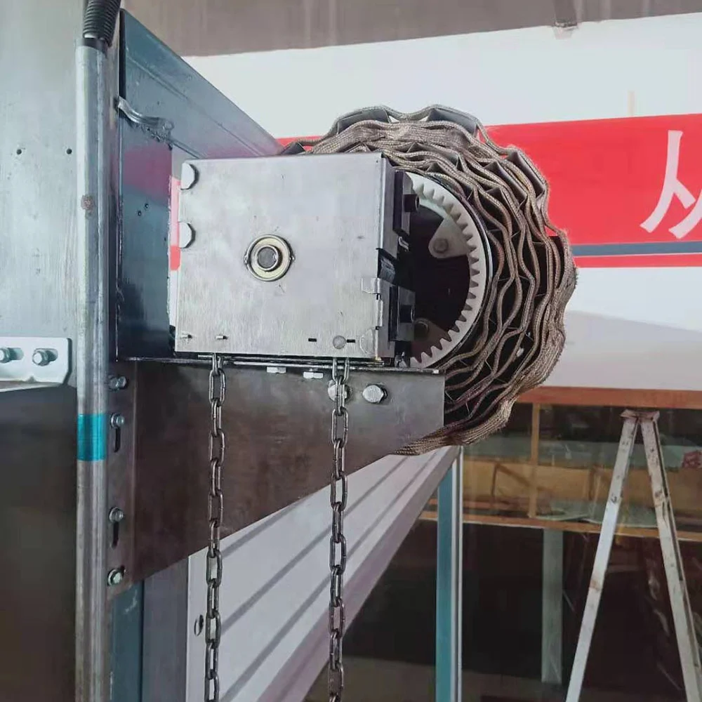 Steel Roller Shutter Door With Manual Chain Hoist