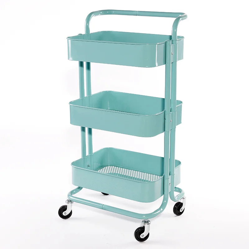 Hot Sale Professional Salon Cart Beauty Spa Facial Trolley Hair Salon Rolling Cart Salon furniture Pedicure Universal Wheel Cart