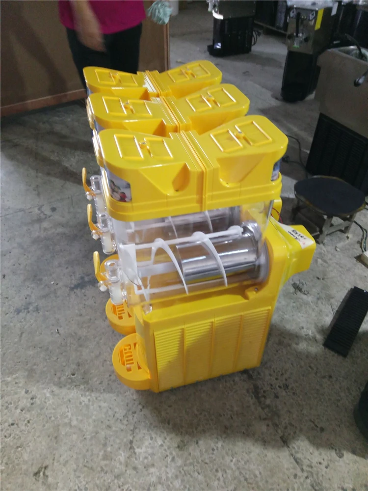 
Snow Welting Slush Ice Machine Cheap Frozen Ice Slush Machine Commercial 3 Tanks Provided 1 YEAR Ordinary Product 