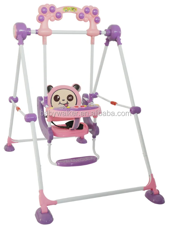 Fashion Design indoor Toy Cartoon Hanging Baby Swing Chair BM5107