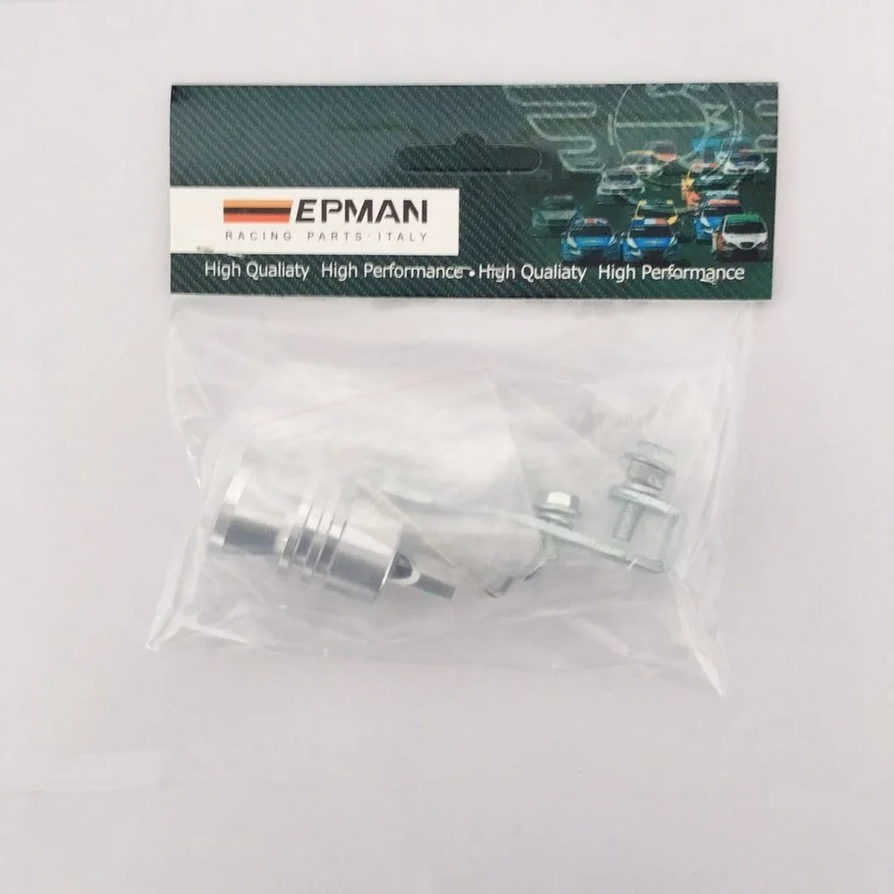 EPMAN Universal Car Turbo Sound Whistle Muffler Exhaust Pipe Blow Off Vale BOV Simulator Whistler Size S/M/L/XL