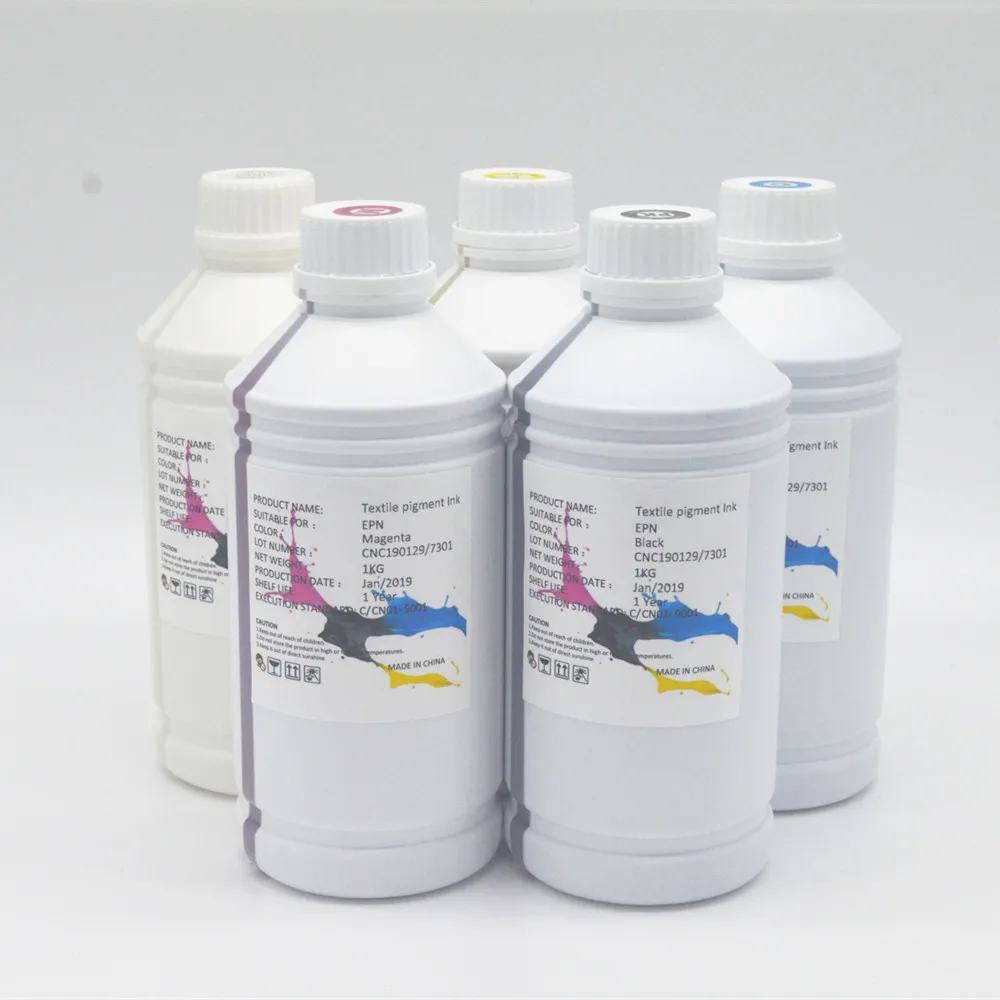  Цифровая текстильная печать белые чернила DTG для Epson DX5 XP600 TX800 L1800 1390