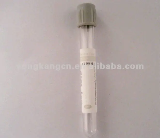 
Disposable vacuum blood tube 2ml potassium oxalate 