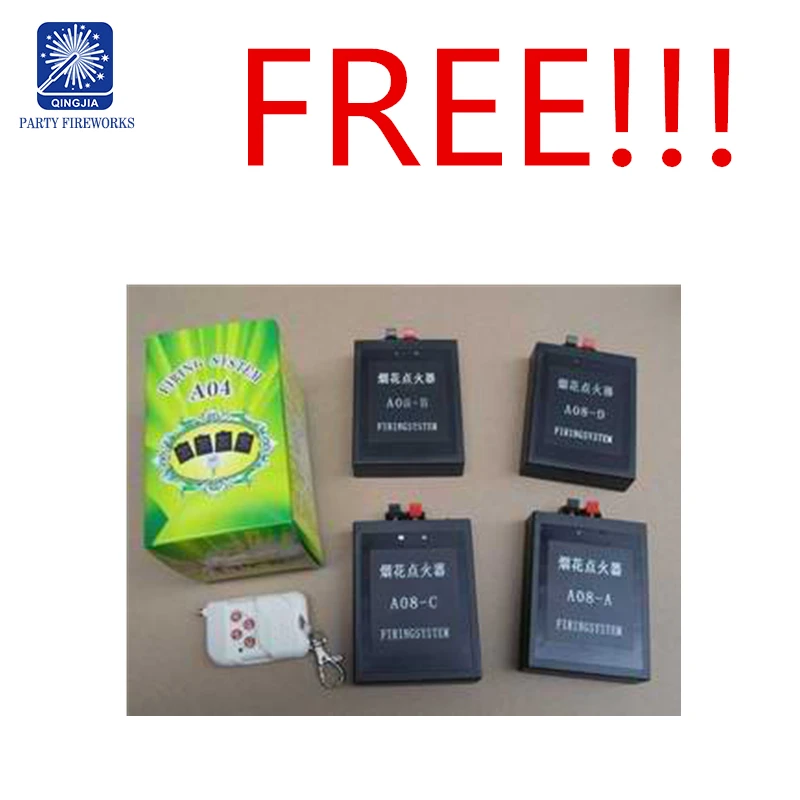 2 remote controller 8 receiver Free samples fireworks firing systems