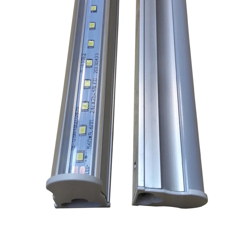 
High quality rgb led tube pink purple 4ft t5 aluminum tube 