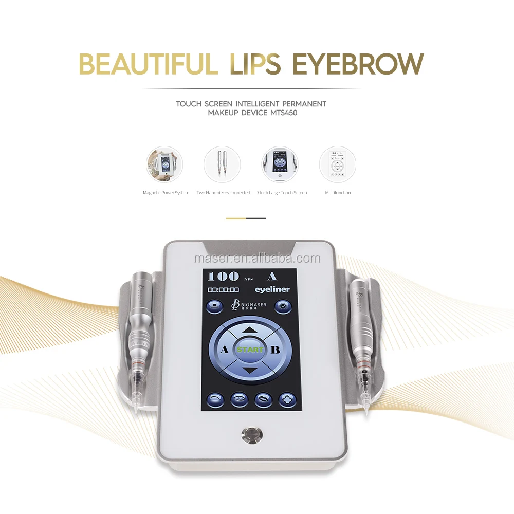 Biomaser private label touch screen tattoo machine permanent makeup machine