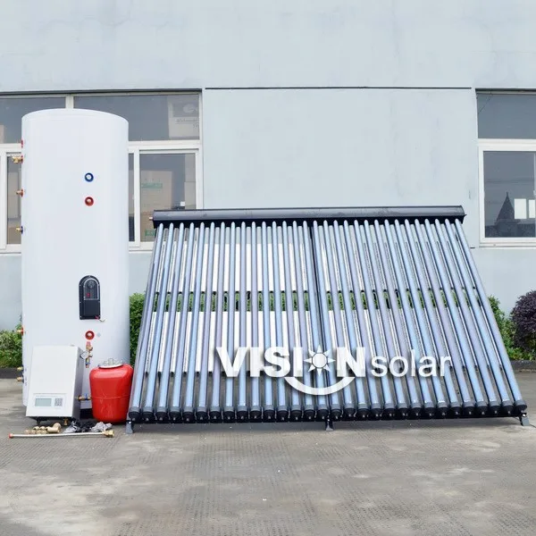 Copper heat pipe pool solar heating collector in China