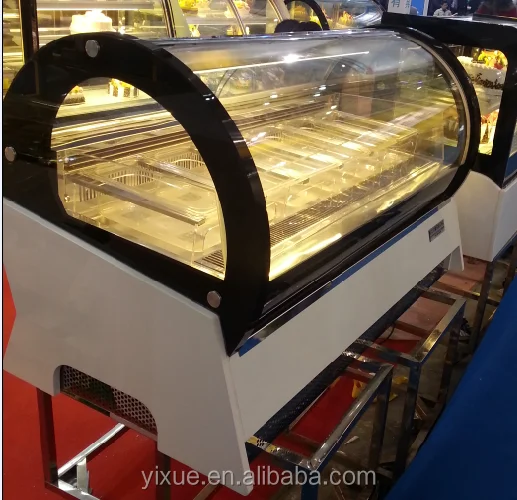 Настольная мини-витрина для мороженого Морозильная витрина с 6 втулками