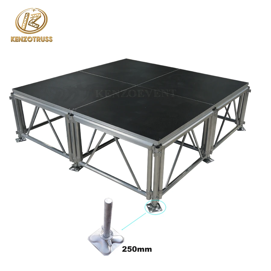 Outdoor Portable Wooden Stage Concert Stage Design for Christmas