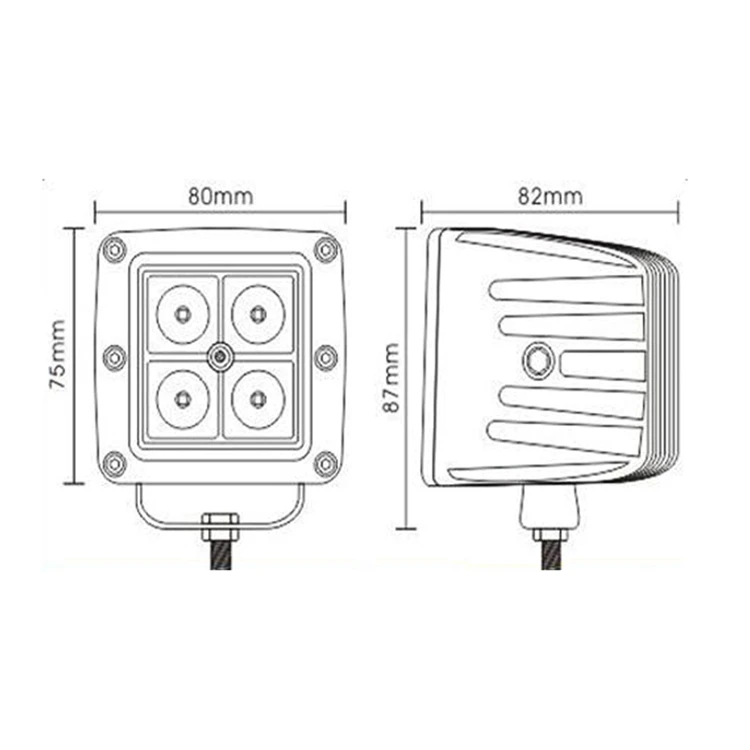 High lumen 20W 4inch led mini driving light for offroad,suvs and trucks car accessories