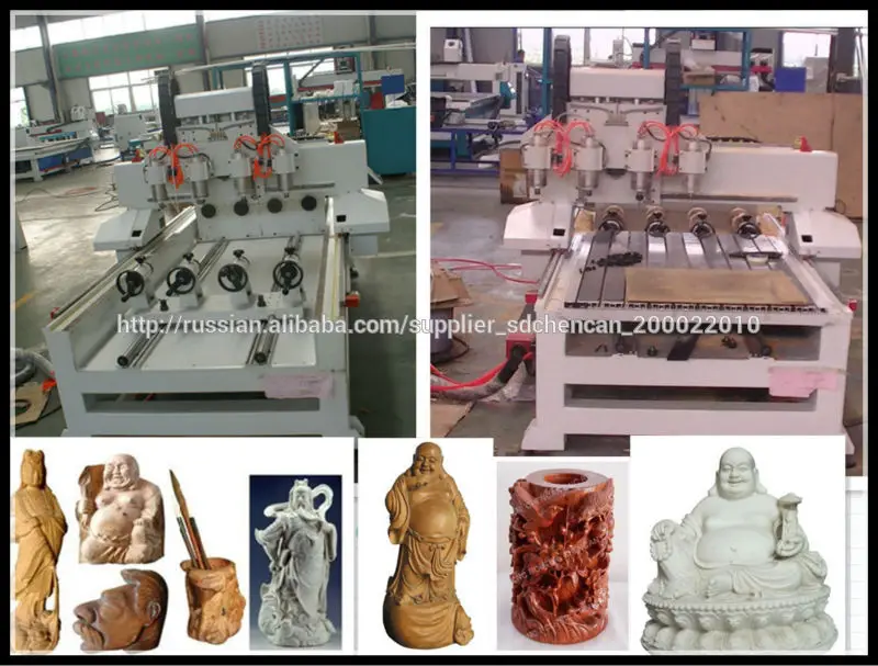 4 Оси такарно-фрезерный станок с ЧПУ для производства болясины СС-K1530BG4