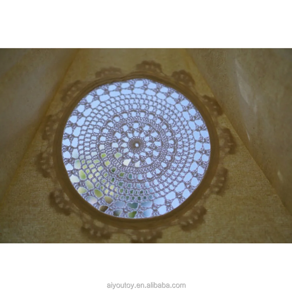 
Tipi Kids Play Tent Teepee 100% cotton fabric kids play house 