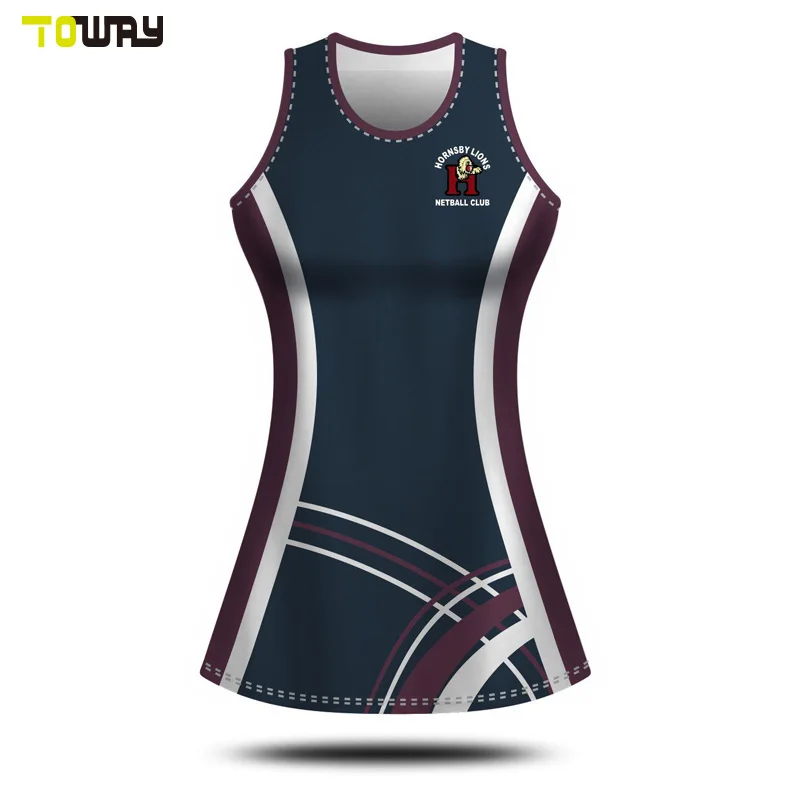 cheap plus size netball dress uniform